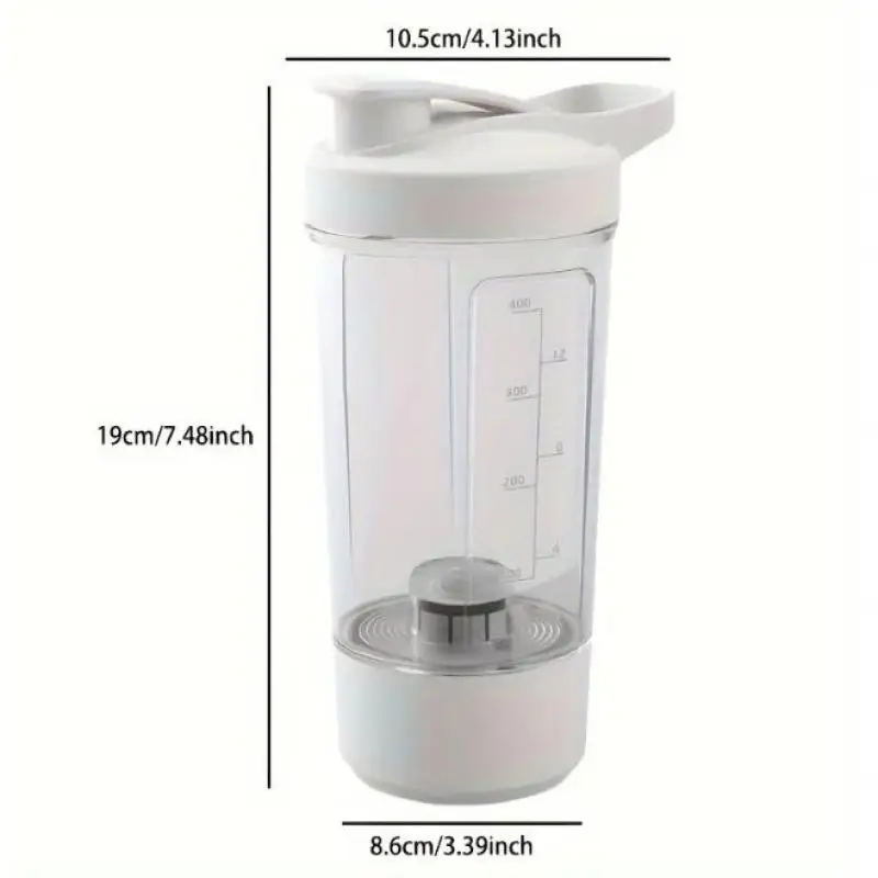 Automatic Stirring Cup For Fitness Outdoor Sports Gym 450ml Portable Electric Coffee Stirring Cup Usb Rechargeable Fully