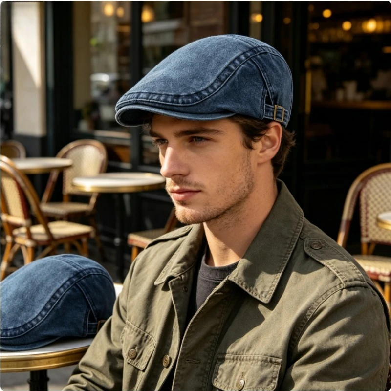 boina-masculina-vintage-lavada-estilo-newsboy-de-algodao-casual-com-efeito-desgastado-chapeu-retro-versatil-para-mulheres-primavera-verao