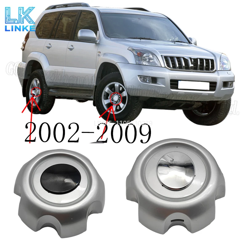 

LINKE For Toyota Land Cruiser Prado 120 2002- 2009 Hub cover 42603-60510 WHEEL RIM CENTER CAPS