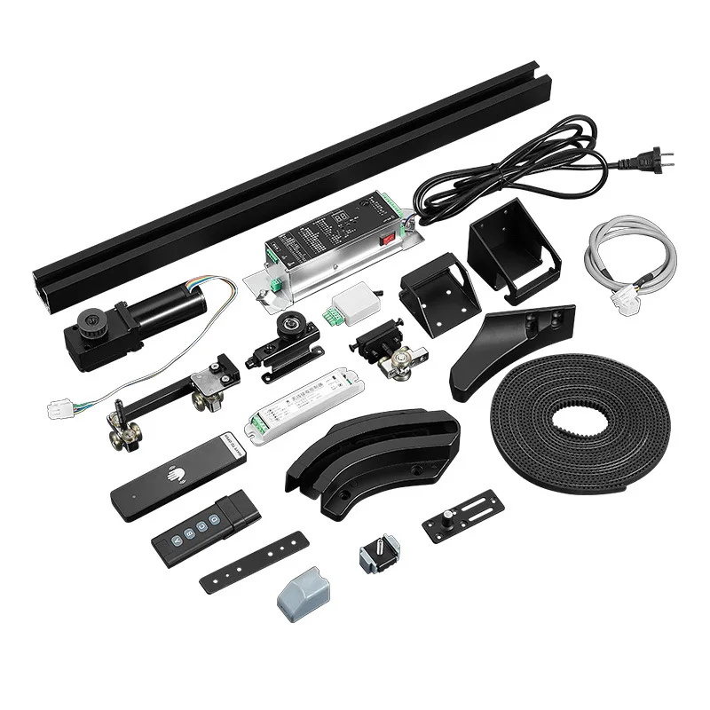 

Electric referral bus door track bedroom aisle door bathroom sliding guide invisible slide five accessories