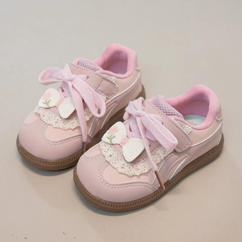 

3-12Spring and summer lightweight microfiber leather sneakers, universal casual shoesTPR