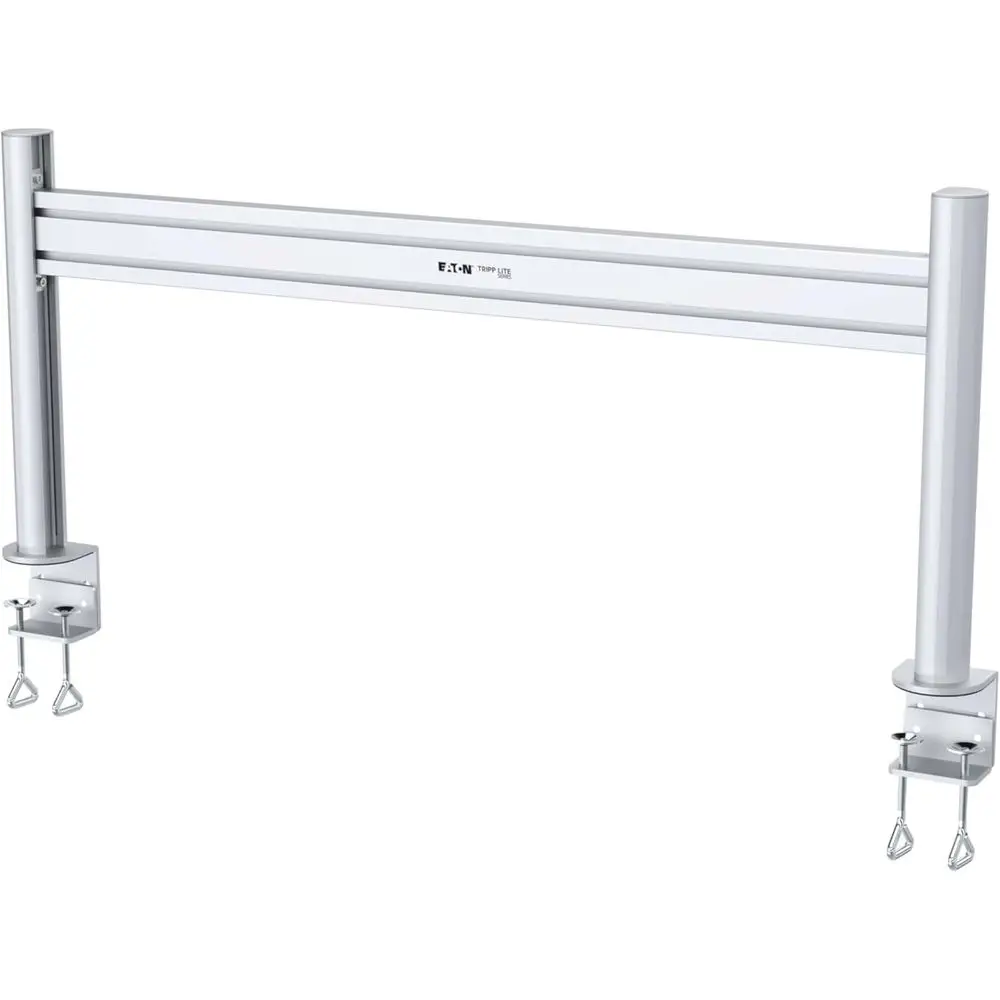 

Horizontal Track Multi-Monitor Stand, Desk Clamp Mount, Dual-Sided, VESA Compatible up to 32 Screens, 5-Year Warranty