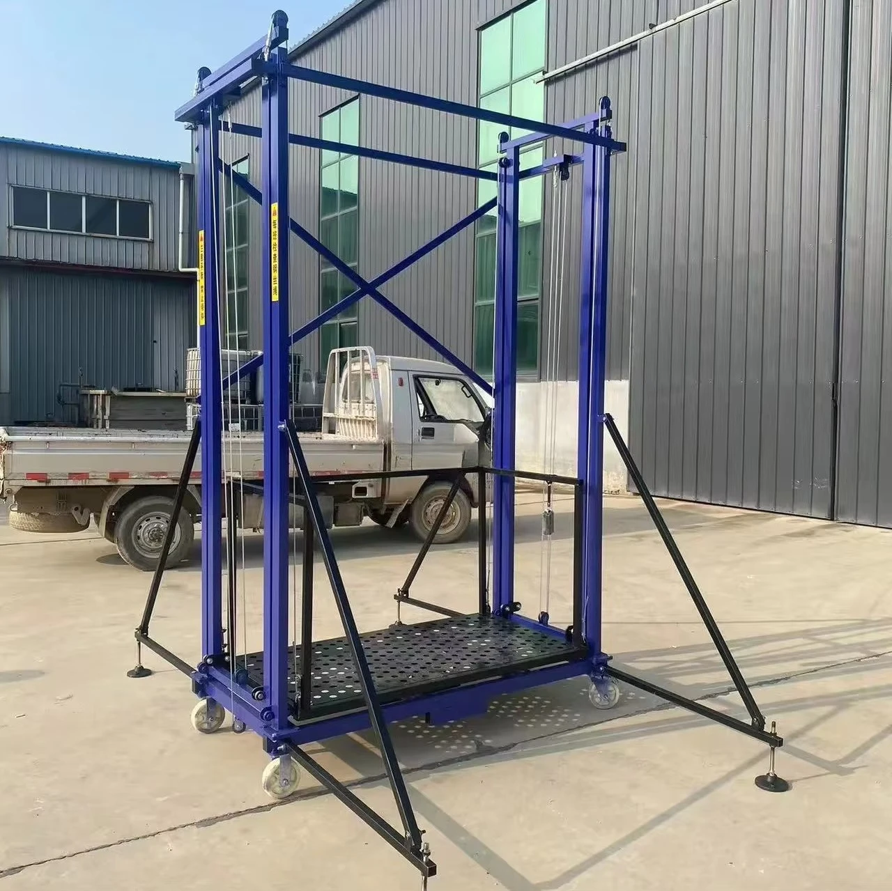Electric Scaffolding Anti-tilt-fall Electric Scaffolding Factory Wholesale For Exterior Wall And Decoration Engineering Merchant