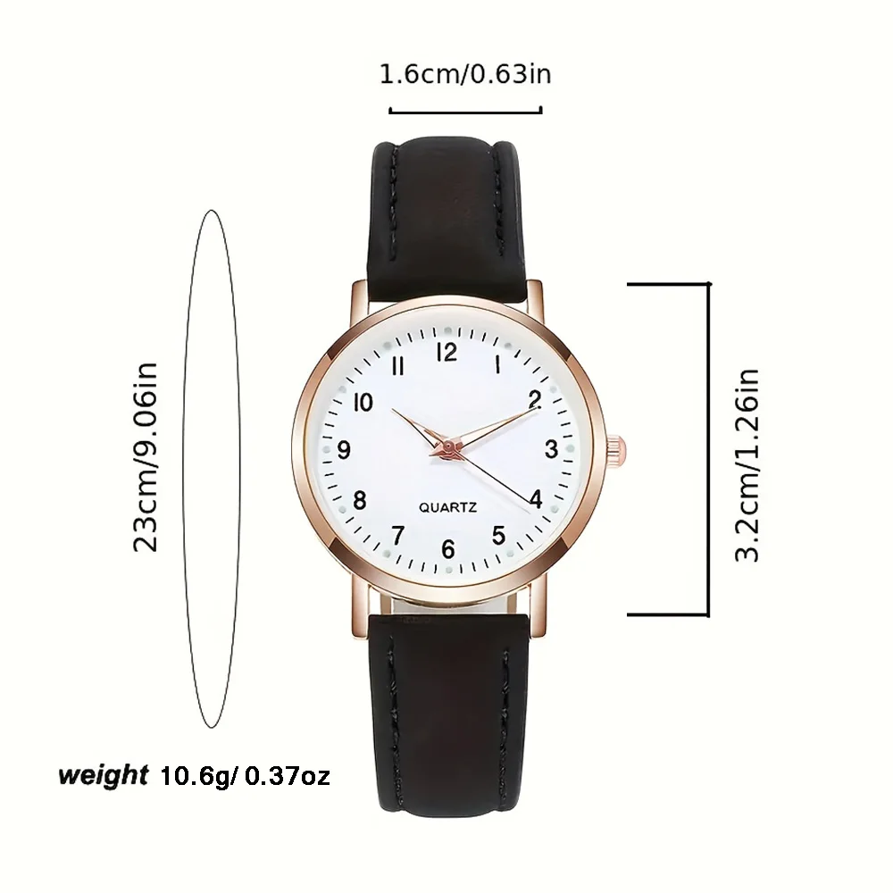 6pc ladies' watch set elegant and fashionable watch+trendy butterfly accessories