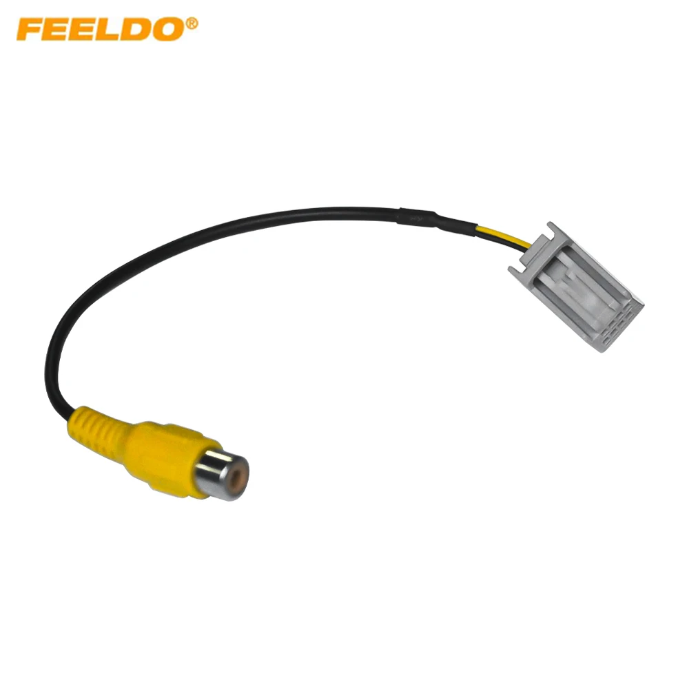 

FEELDO Auto Reverse Camera Output Video Adapter Wiring Cable For Honda XRV 2023 Original Factory Camera Video Output