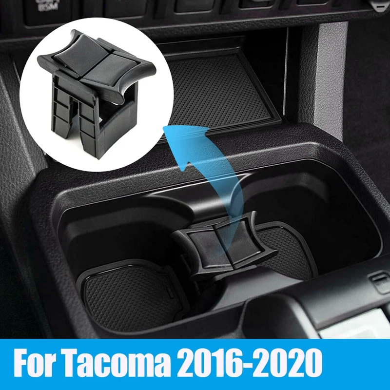 Center Console Cup Holder Insert Divider For TOYOTA TACOMA 2016 2017 2018 2019 2020 New 55618-06050