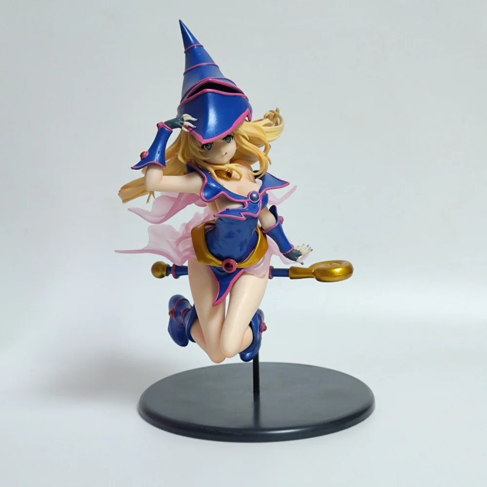 

Anime Yu-Gi-Oh! Black Magician Girl Flying Posture PVC Action Figure Collectible Model Doll Toy 27CM