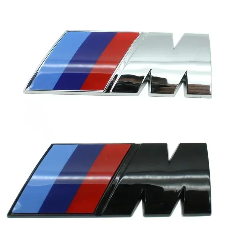 Sticker ABS Car Fender Side Emblem Rear Trunk Badge For M M3 M5 M6 X3 E46 E90 F30 G20 E36 E34 X6 G20 G30 Accessories view 3