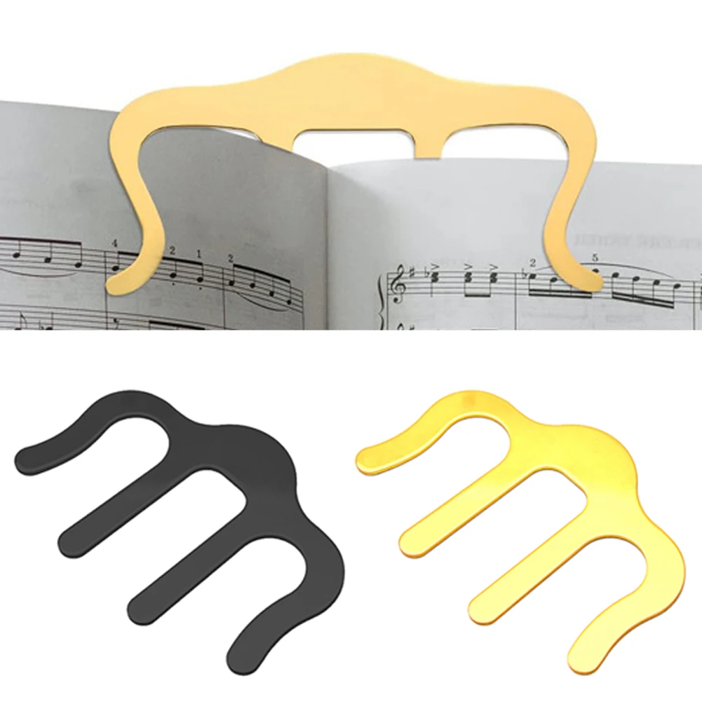 Pianos Stands Song Book Page Holder Clip Music Note Sheet Metal For Music Book Speech Draft Cooking Recipe Magazines Newspapers