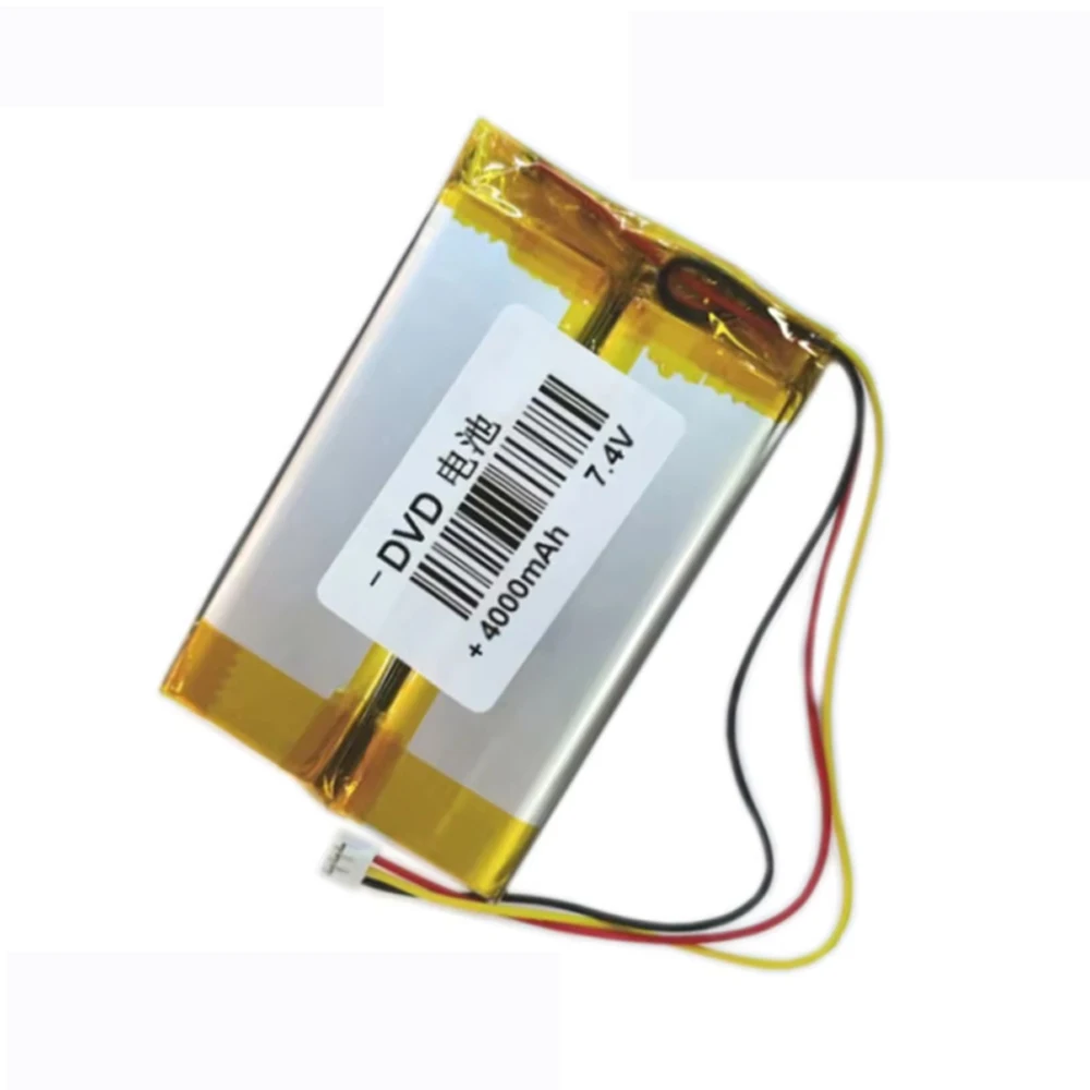 Image of 1-10 Stück Mobil-DVD-Player-Akku 992999 Polymer-Akku 7,4V EVD Tragbarer DVD-Polymer-Lithium-Akku 4000mAh