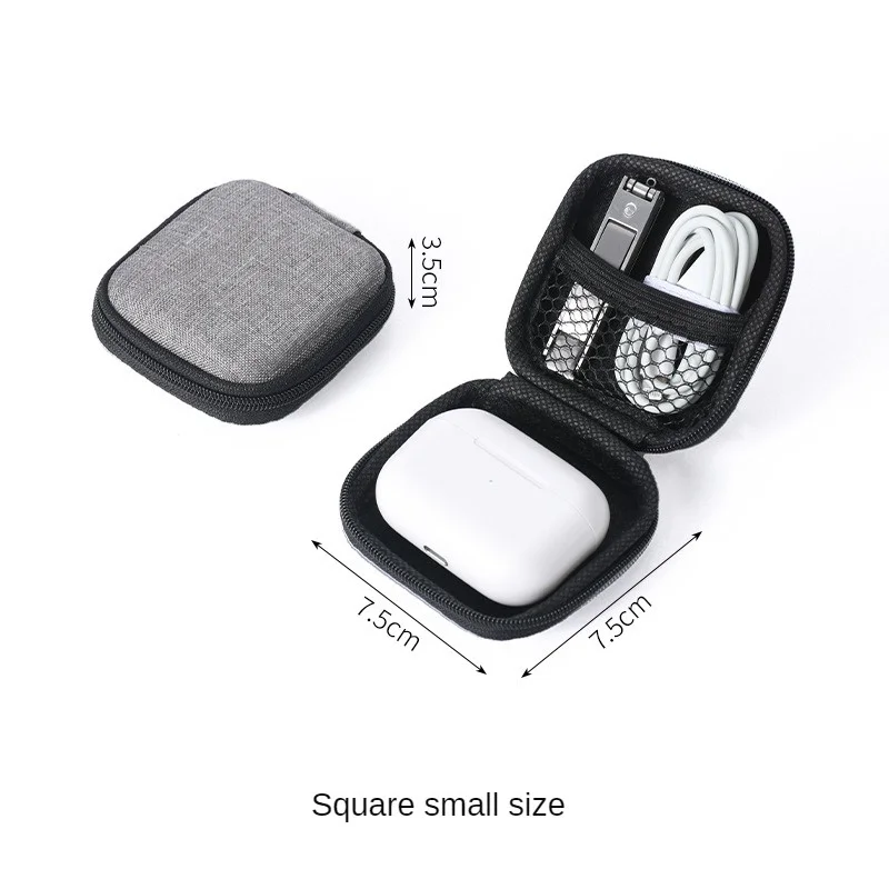 Cable Organizer Easy To Access Easy To Carry Efficient Multifunctional Travel Accessories Data Cable Storage Box Protective Case