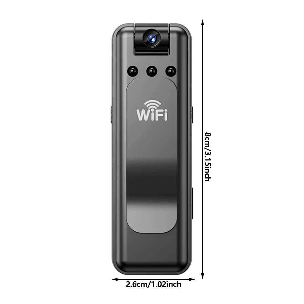 Mini caméra de Surveillance sans fil WiFi, enregistrement Audio vidéo universel, caméra de détection