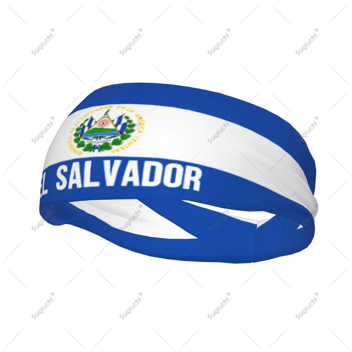 

Эластичные широкие повязки на голову с флагом Эль-Сальвадора для мужчин и женщин, для йоги, фитнеса, тенниса, бега, занятий в спортзале и занятий спортом