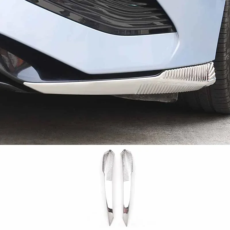 

For BYD Seal EV 2022-2023 Front Bumper Bumper Trim Bumper Strip Front Bumper Protective Corner Wrap Corner Car Exterior Tri