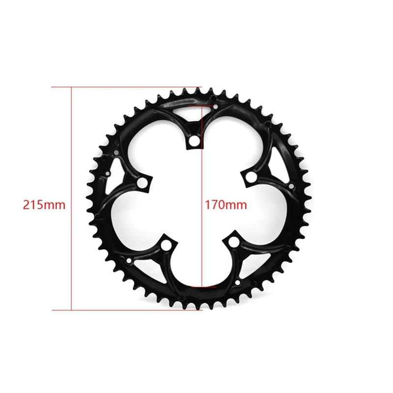 Para Tongsheng TSDZ2 TSDZ-2B Motor de accionamiento medio 52T rueda de cadena para bicicleta eléctrica