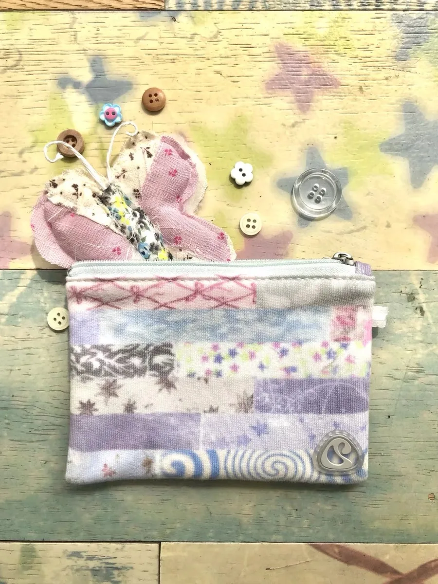 حامل بطاقات محفظة النقود المعدنية اليابانية الجافة Coyseio إصدار محدود غير متصل من نسيج القطن حقيبة وظيفية للجميع