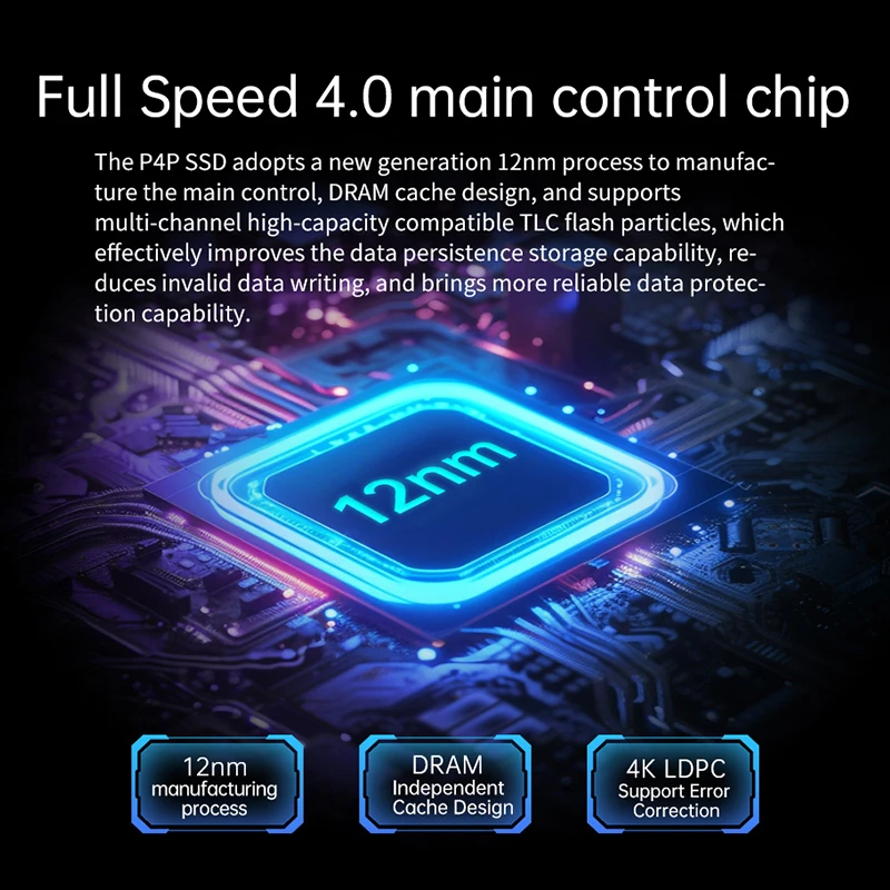 GeIL P4P M2 SSD 1T 2t 4T Unità a stato solido interna M.2 NVME 1.4 PCIe 4.0 Gen 4X4 2280 per laptop desktop Cache