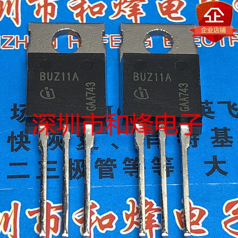 20 unids/lote BUZ11A TO-220 50V 26A hoja de datos-componente electrónico para uso profesional