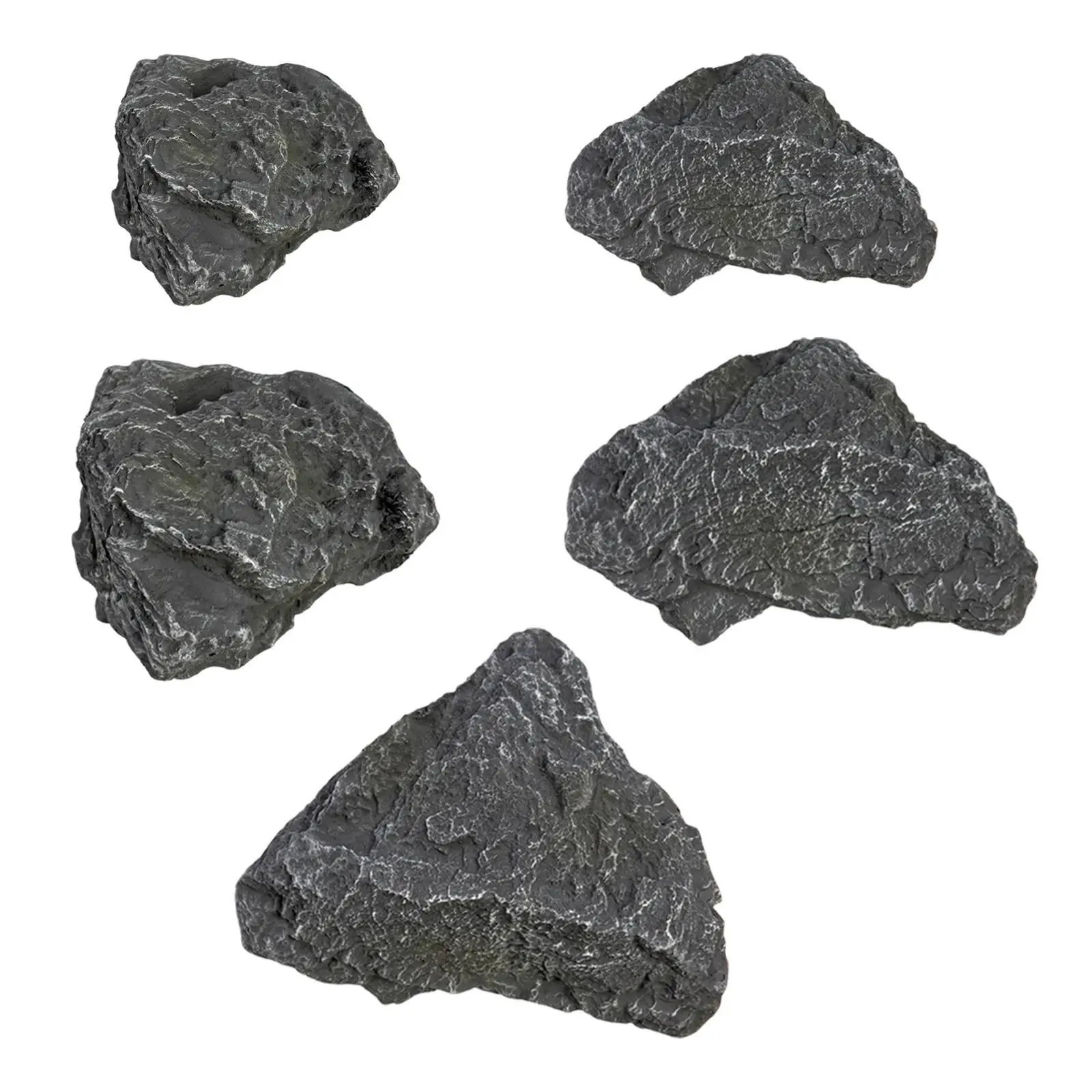 Artificial Rock Stage Prop Rock Landscaping Decor for Yard Indoor Decoration