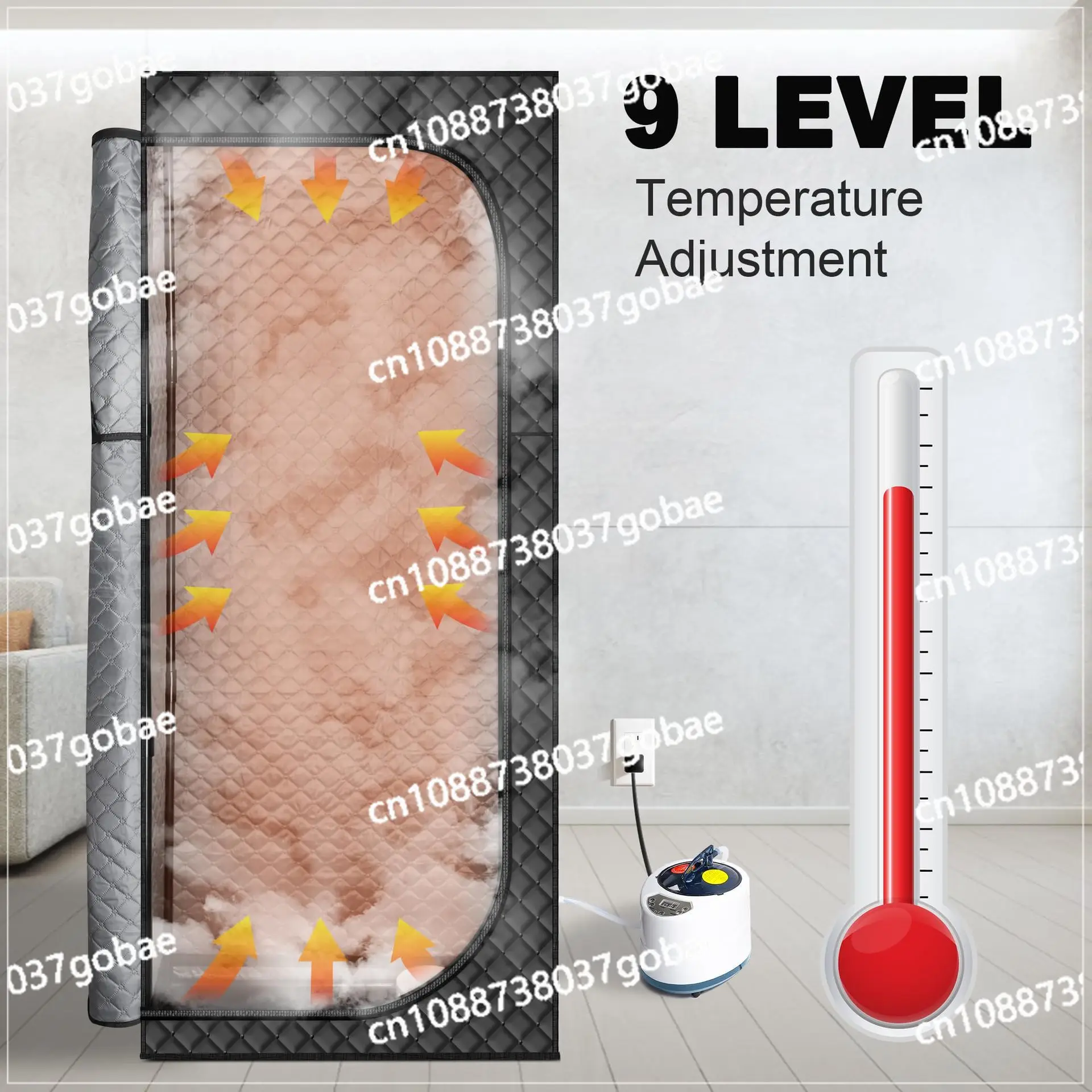 Steam box Household full body sauna box Folding portable sweat steam room