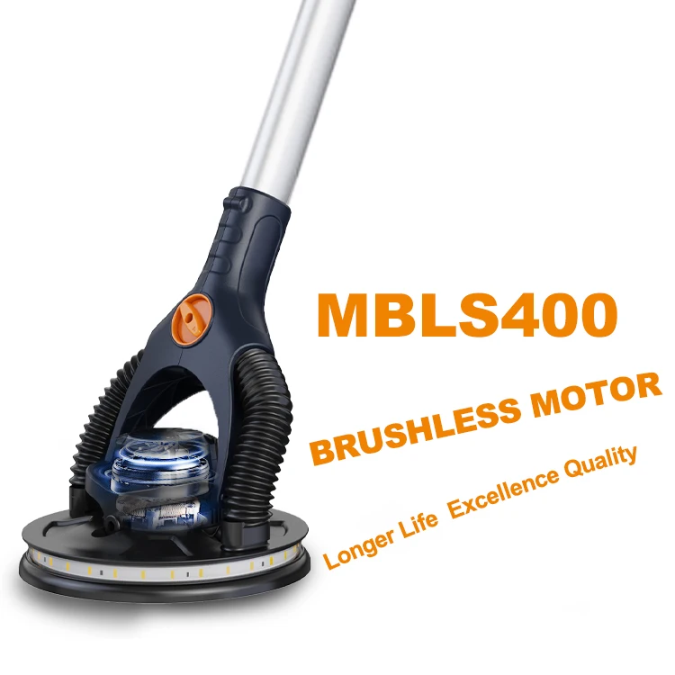 2024 Brushless Drywall Sander, Eccentric Lightweight Dual Suction Flexible Tool