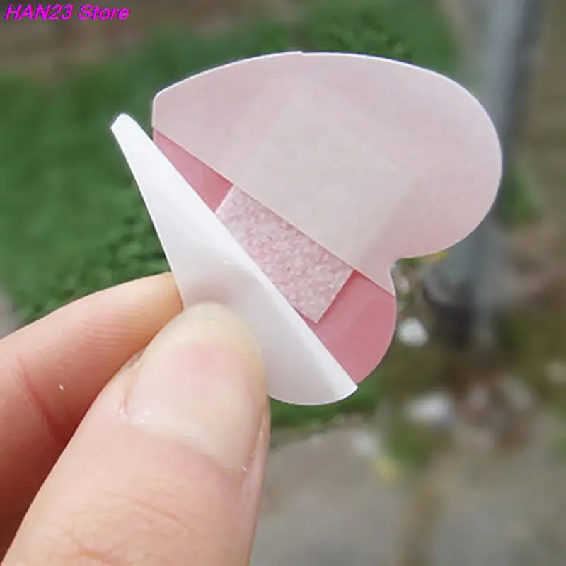 10Pcs Red Pad Hydrocolloid Dressing Heart Shaped Bandage Heart-shaped Self-adhesive Wound Patches First Aid Gauze