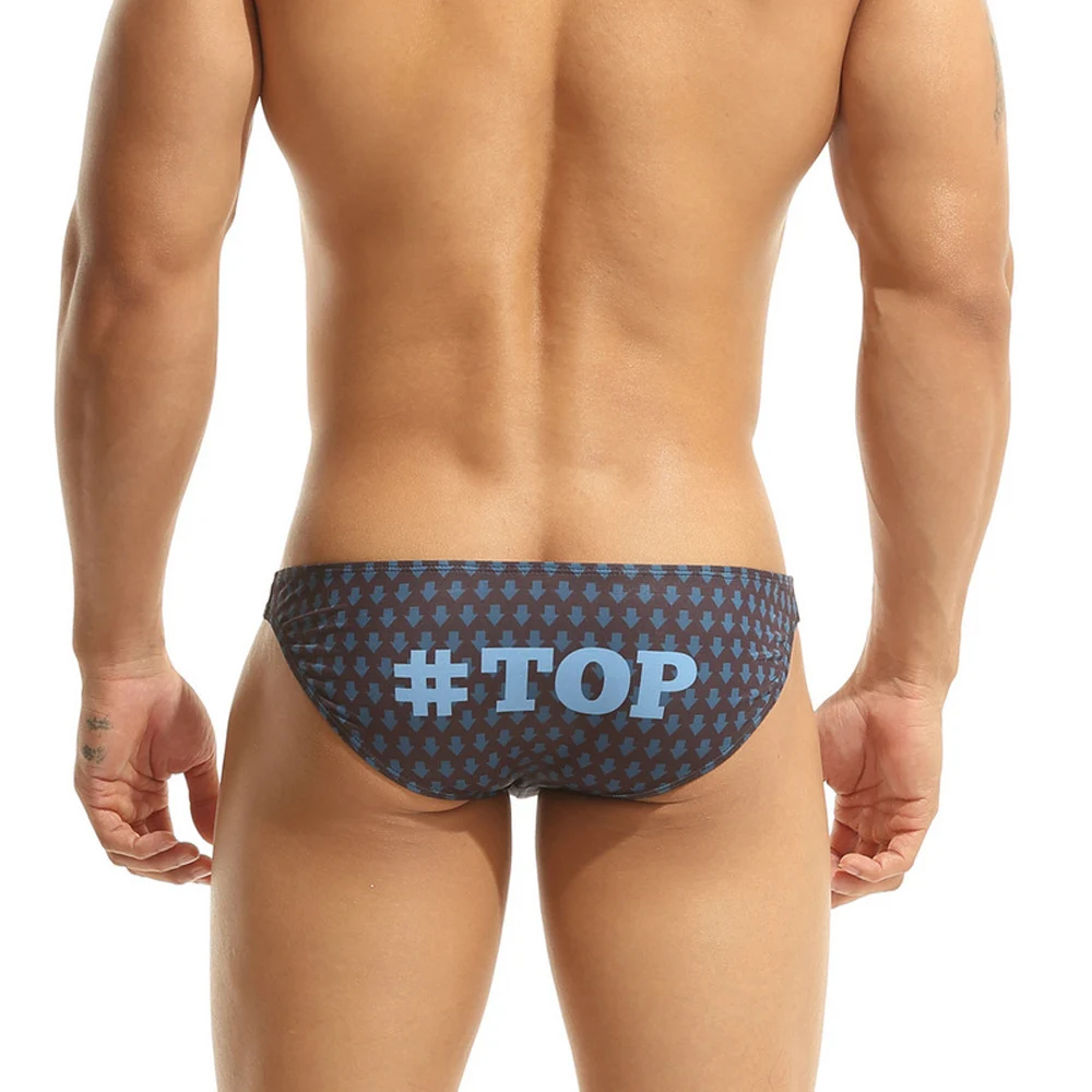 Men's Triangle Underwear With Low Waist And Trendy European And American Style