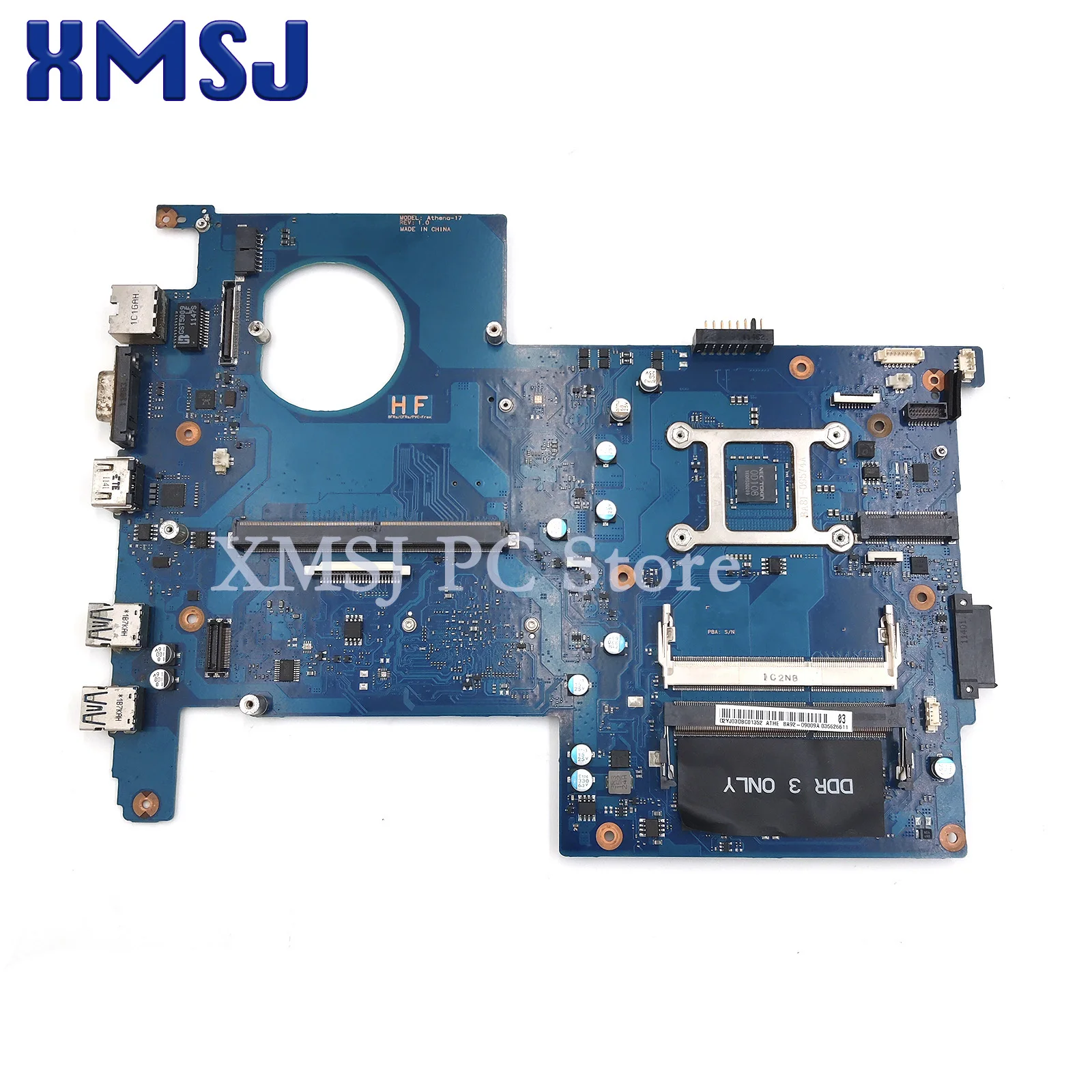 XMSJ For Samsung NP700G7A/C BA62-00548A BA92-09009B Motherboard Model Athena-17