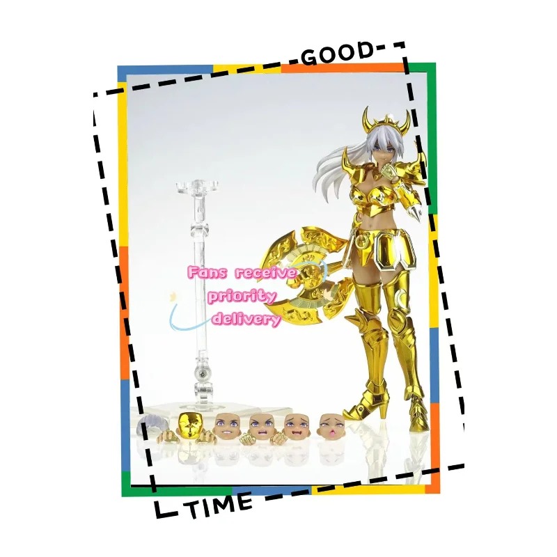 

In Stock Gt Female Taurus Sacred Contract Golden Saint Cloth Warrior Myth Female Taurus Erica Action Figure Collection Gift