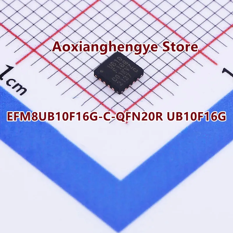 1PCS EFM8UB10F16G-C-QFN20R UB10F16G QFN20 The EFM8UB1 highlighted features are listed