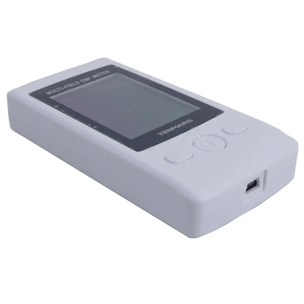 TENMARS TM-190 3-axis Magnetic Electric RF Field Strength Digital Electromagnetic Radiation Detector TM190 EMF Meter