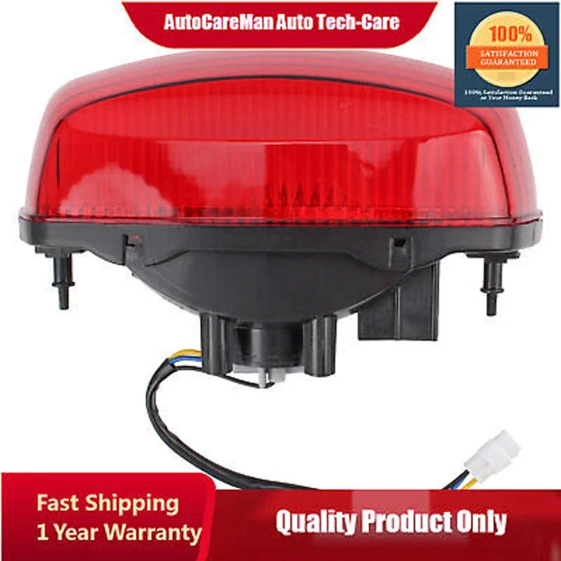 Luz trasera de freno lente roja compatible con Suzuki LTF 250 Ozark LT-Z250 LTZ 400 Z LT-F 35710-03G20