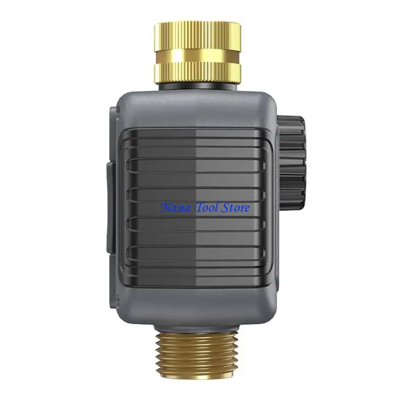 

31GJ Outdoor Irrigation Valves Double Zone Control BSP 3/4” Brass Fitting IP55 Rate Weatherproof LCD Monitor
