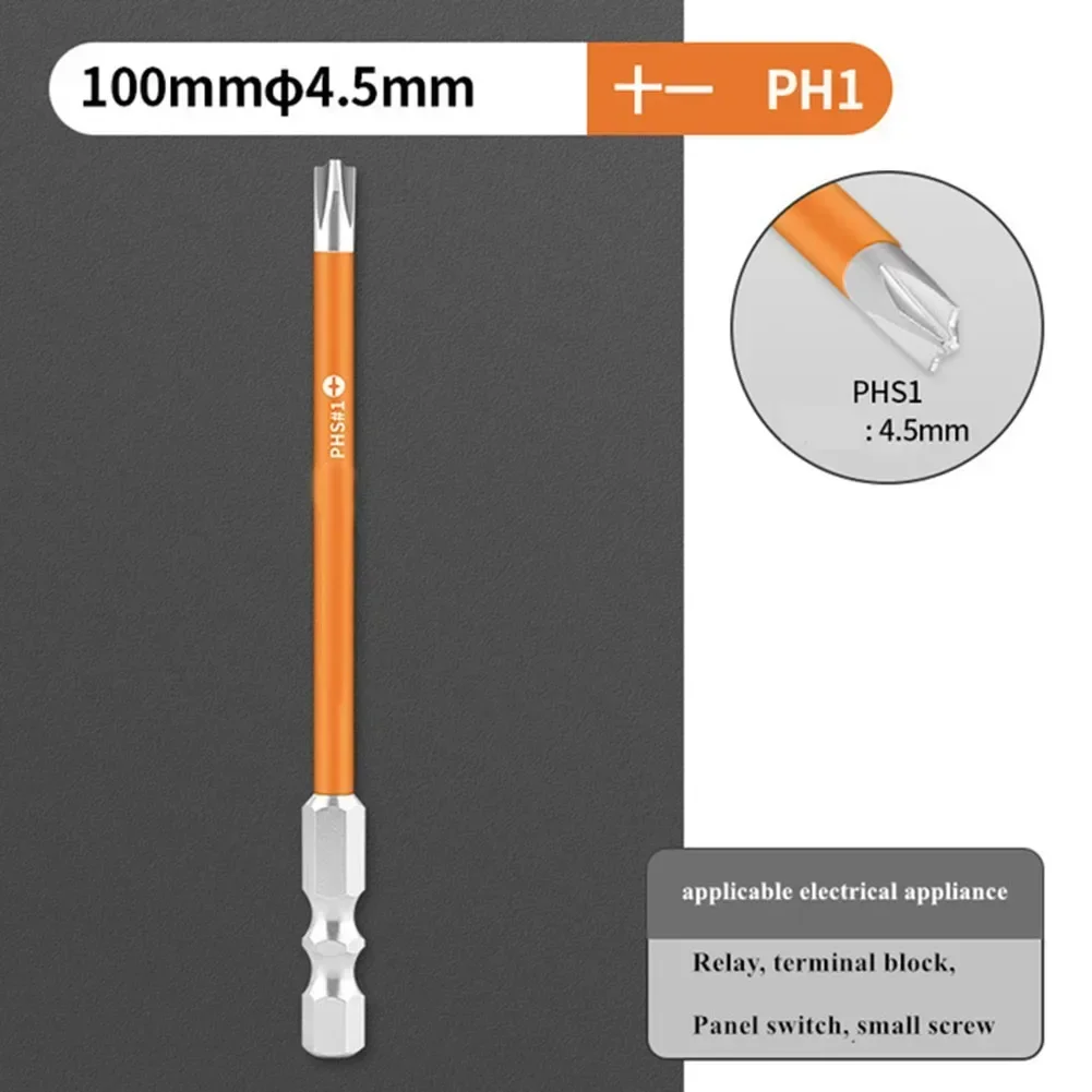 New Convenient Screwdriver Alloy Steel Accurate Concentric Insulation Long-lasting Solid Appliances Mechanical