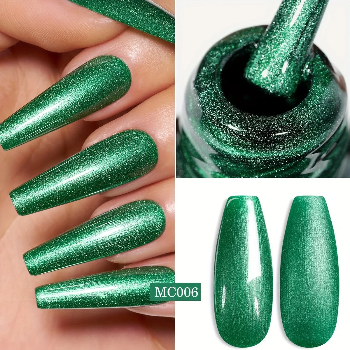 XEIJAYI 1Pc 15ML Metallic Painted Nail Gel Polish Nail Emboss UV Gel Sculpture Design, Magic Mirror Effect, For Manicure DIY