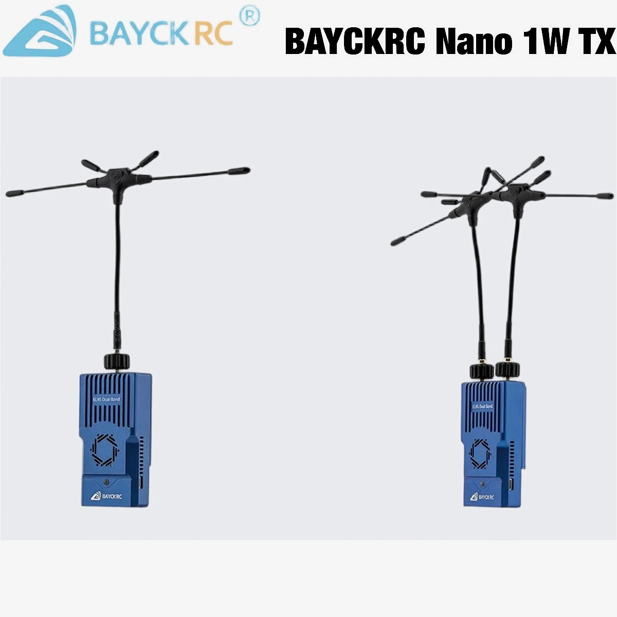 

BAYCKRC C3 ExpressLRS 915 2.4G Dual Band Gemini NANO TX ELRS module For RC Transmitter Parts