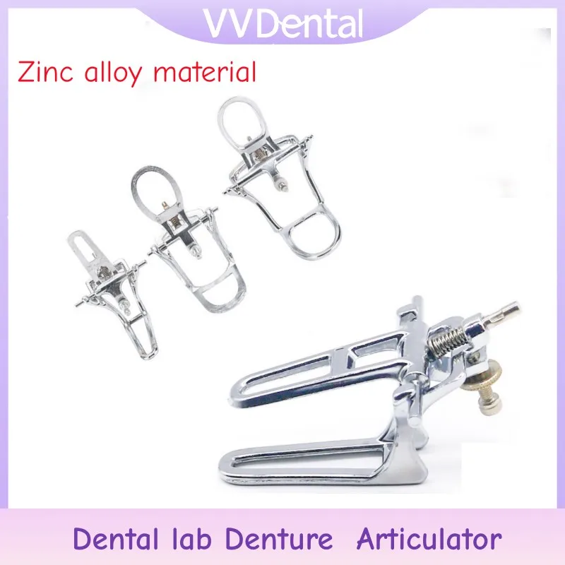 

VV Dental 1 шт. стоматологический артикулятор из цинкового сплава, стоматологическая рамка для прикуса, 3 размера для точной регистрации прикусов, стоматологический окклюзионный инструмент
