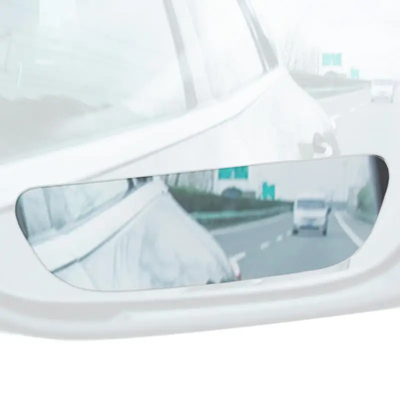 Convex Rear View Glass 360 Degree Adjustable Blind Looking-Glass For Car Rectangular Shaped Glass Frameless Rear View Glass Side