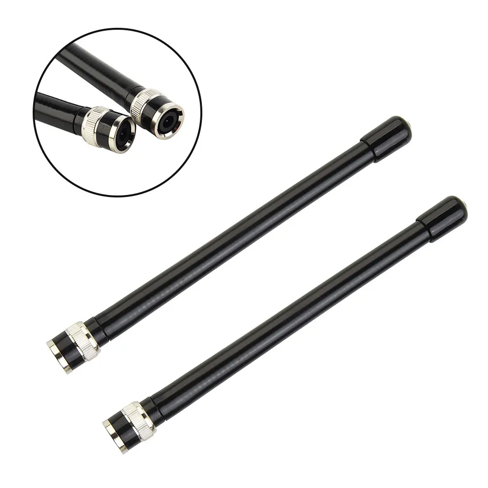 For ICOM Two Way Radio Antenna BNC VHF136 174MHz Aerial 2Pcs for Walkie Talkies Optimized for Better Communication