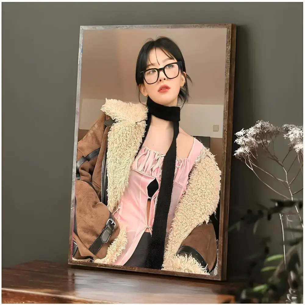 Chic Kpopidol K-Kang Seul Gi Poster Modern Wall Art Bedroom Living Room Print Unframed