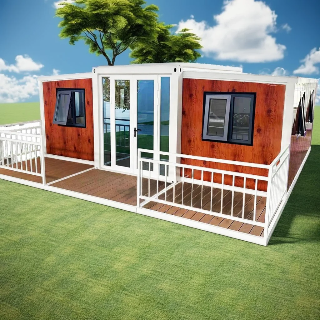 Portable Modular 2 3 Bedroom Container House Cabin Prefab Mobile Garden Readymade Foldable Folding Hotel Homes House