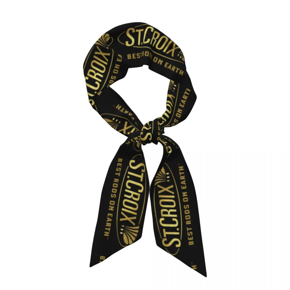 Life Love St Croix Merch 658 Women Long Narrow Scarf Silky Skinny Scarf Multi-use Neck Head Wrap for Office Daily Party