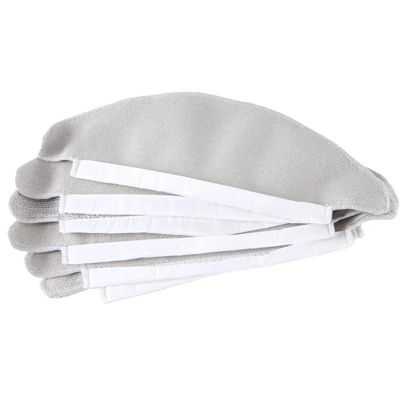 A005-6Pcs chiffons de vadrouille pour Xiaomi Viomi V5/V5 Pro lingettes chiffons accessoires aspirateur accessoires de remplacement pièces