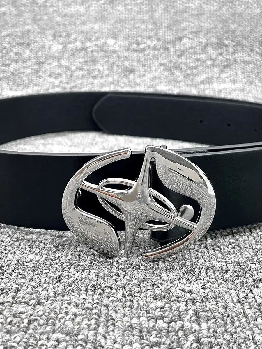 القوطية الشرير الجلود Y2k حزام للنساء معدن الأحمر الخوخ القلب مشبك حزام الخصر الجينز اكسسوارات حزام الخصر الزخرفية