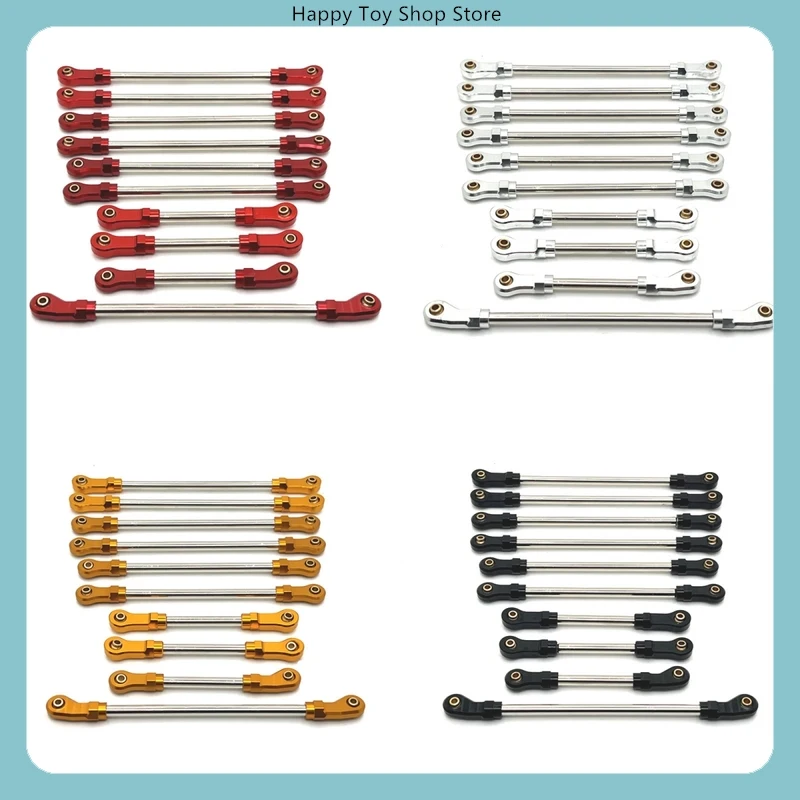 

WL 104006 104010 104020 104026 RC Car Metal Upgrade Full Set Linkage Rods Parts​
