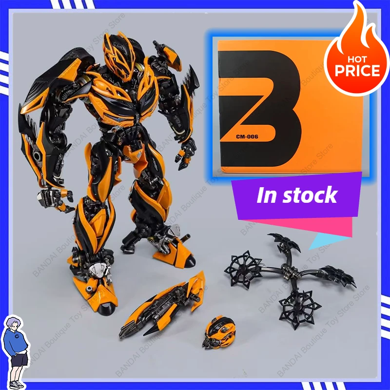 

In Stock Original Transformable Toy CM-006 CM006 Big Bee Non-transformable DLX Alloy Movable Doll Collection Gift