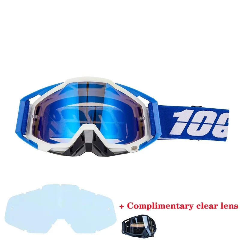 Motorcycle Glasses Goggles Motocross Goggles Helmet MX Dirt Bike ATV Ski Outdoor Sports Glass Scooter Cycling Sunglasses