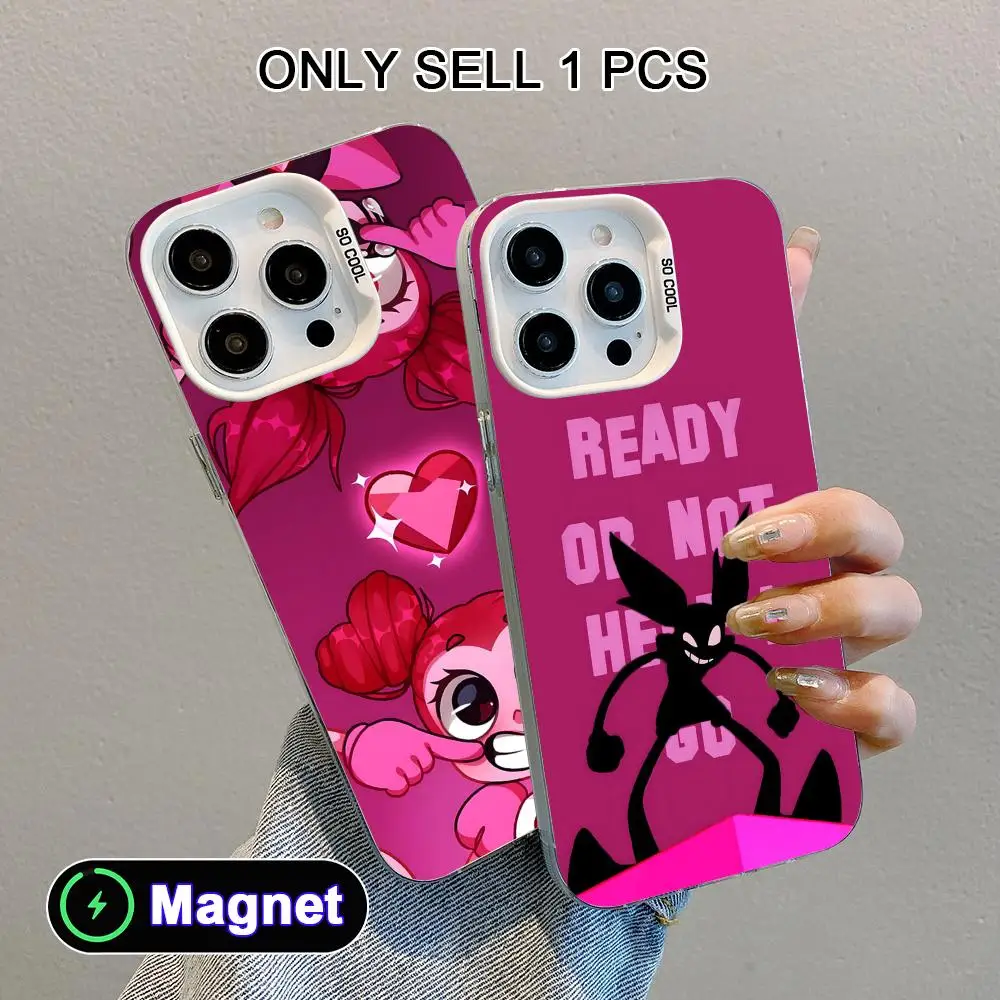 

Steven Universe Spinel Phone Case for iPhone 17 16 15 14 13 12 11 X XR XS Air Pro Max Plus Colorful Silver MagSafe Cover