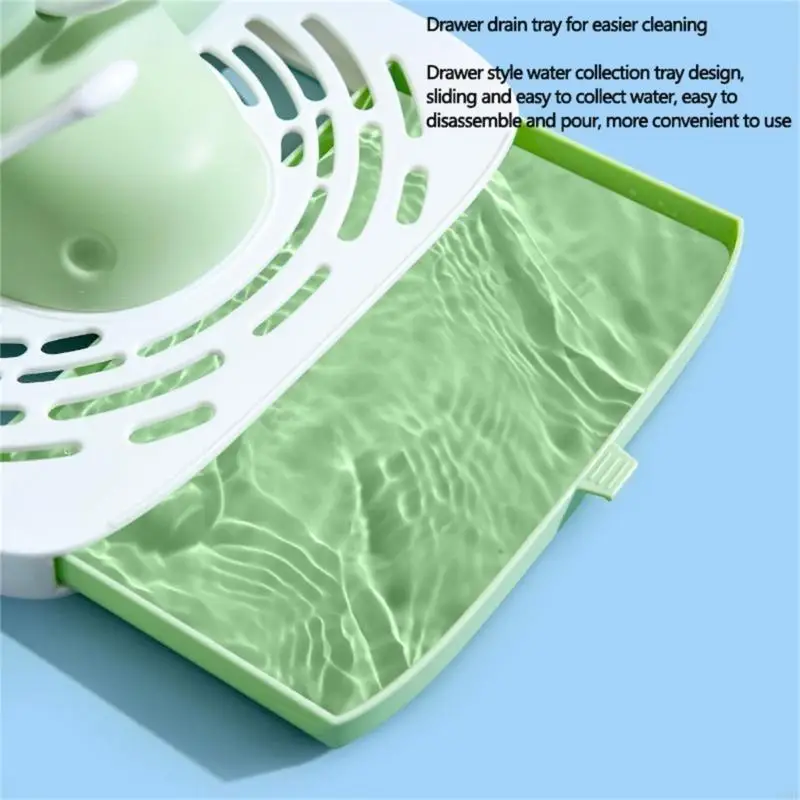 Sistema asciugatura biberon 54DF con vassoio inferiore Innovativo stendibiancheria per raccolta acqua