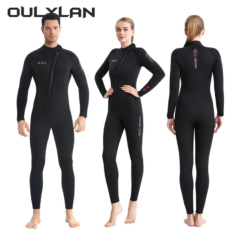 

5mm Neoprene Wetsuits Full Body Scuba Diving Suits for Women Men Snorkeling Surfing CR Superbullet Long Sleeve Keep 2024